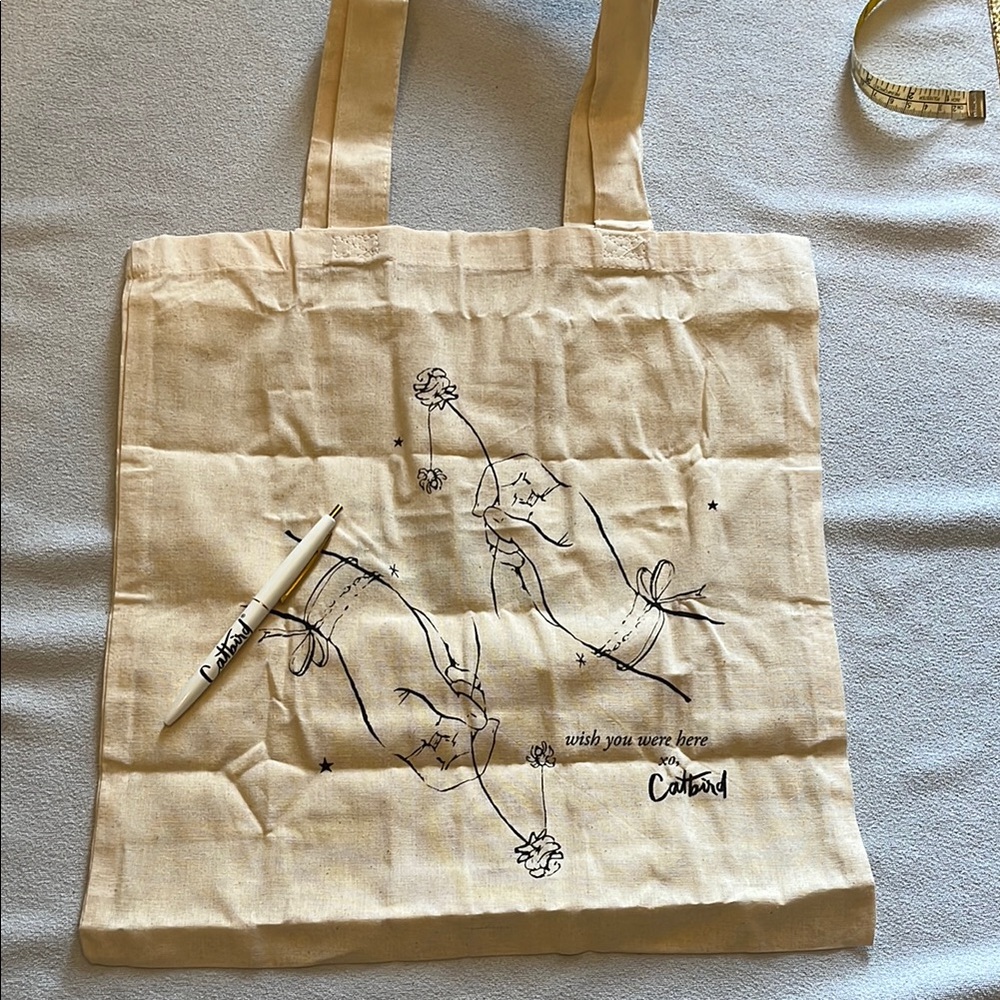 Catbird Jewelry Tote + Pen